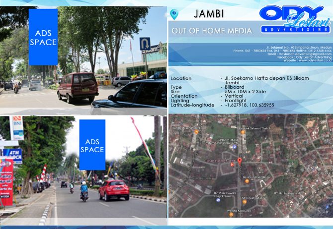 Jl. Soekarno Hatta depan RS Siloam - Jambi (2)